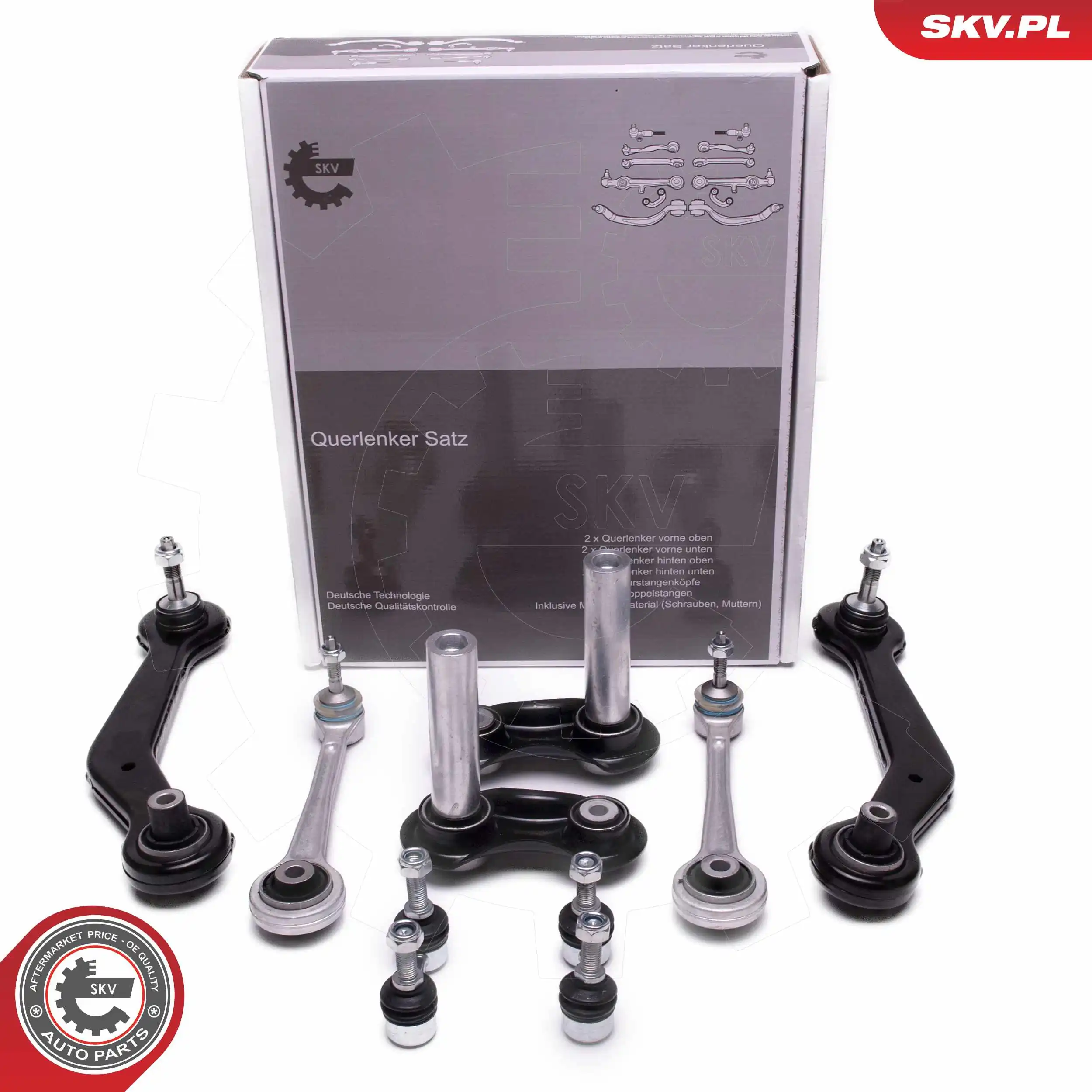 Control/Trailing Arm Kit, wheel suspension